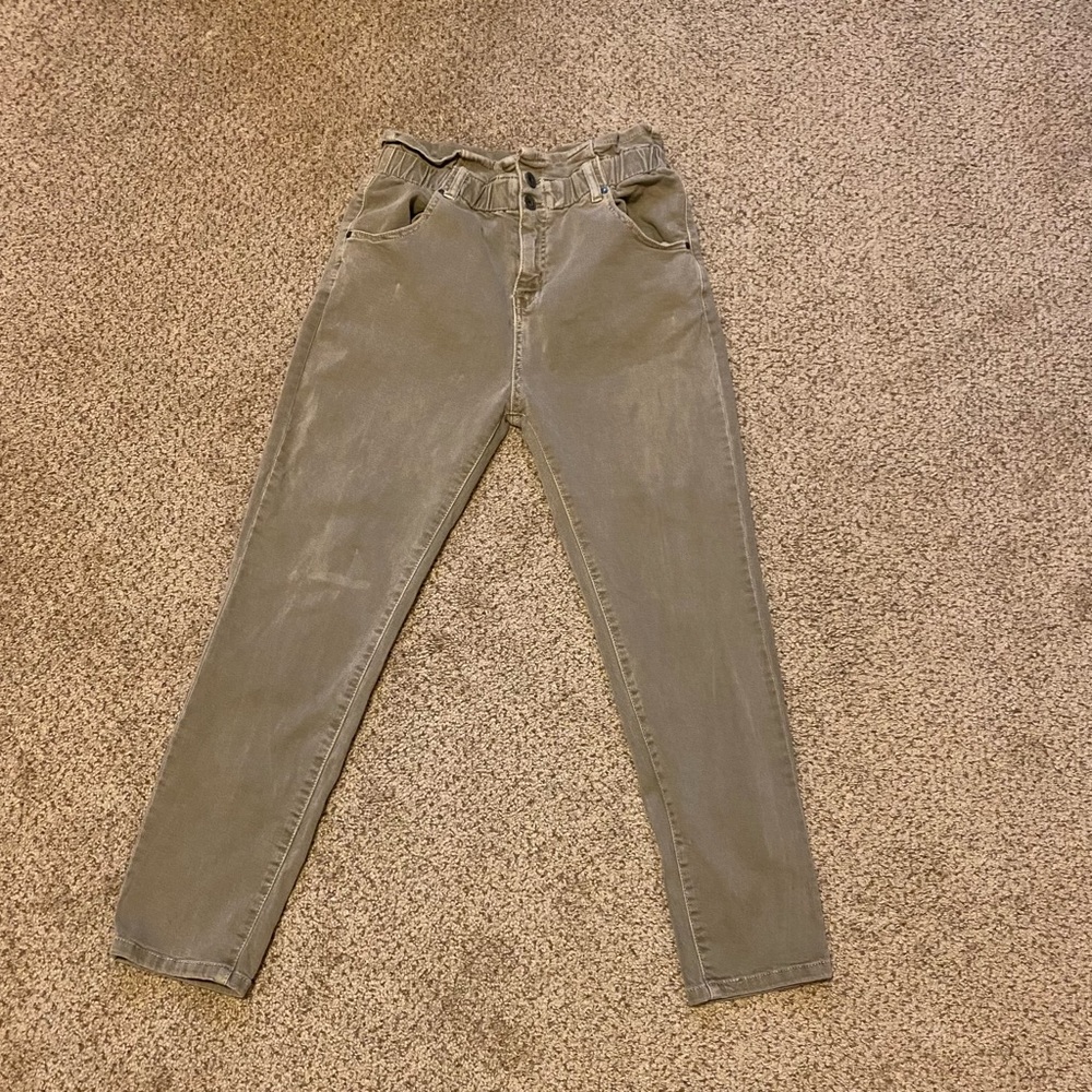 Q2 Unique Denim Jeans | Green/Gray | Size L44